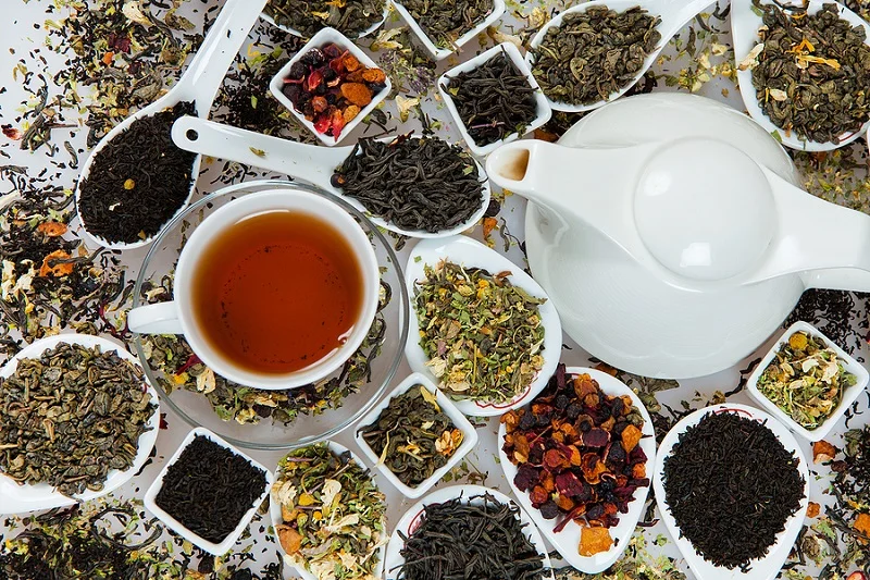 آشنایی با انواع چای