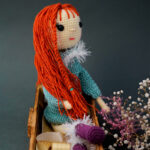 خرید عروسک دختر مو قرمز از جورا مارکت